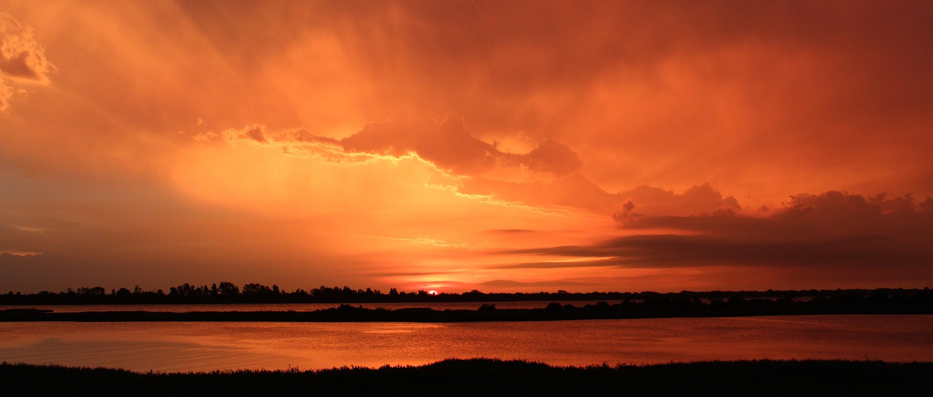 アスンシオン夕夕陽